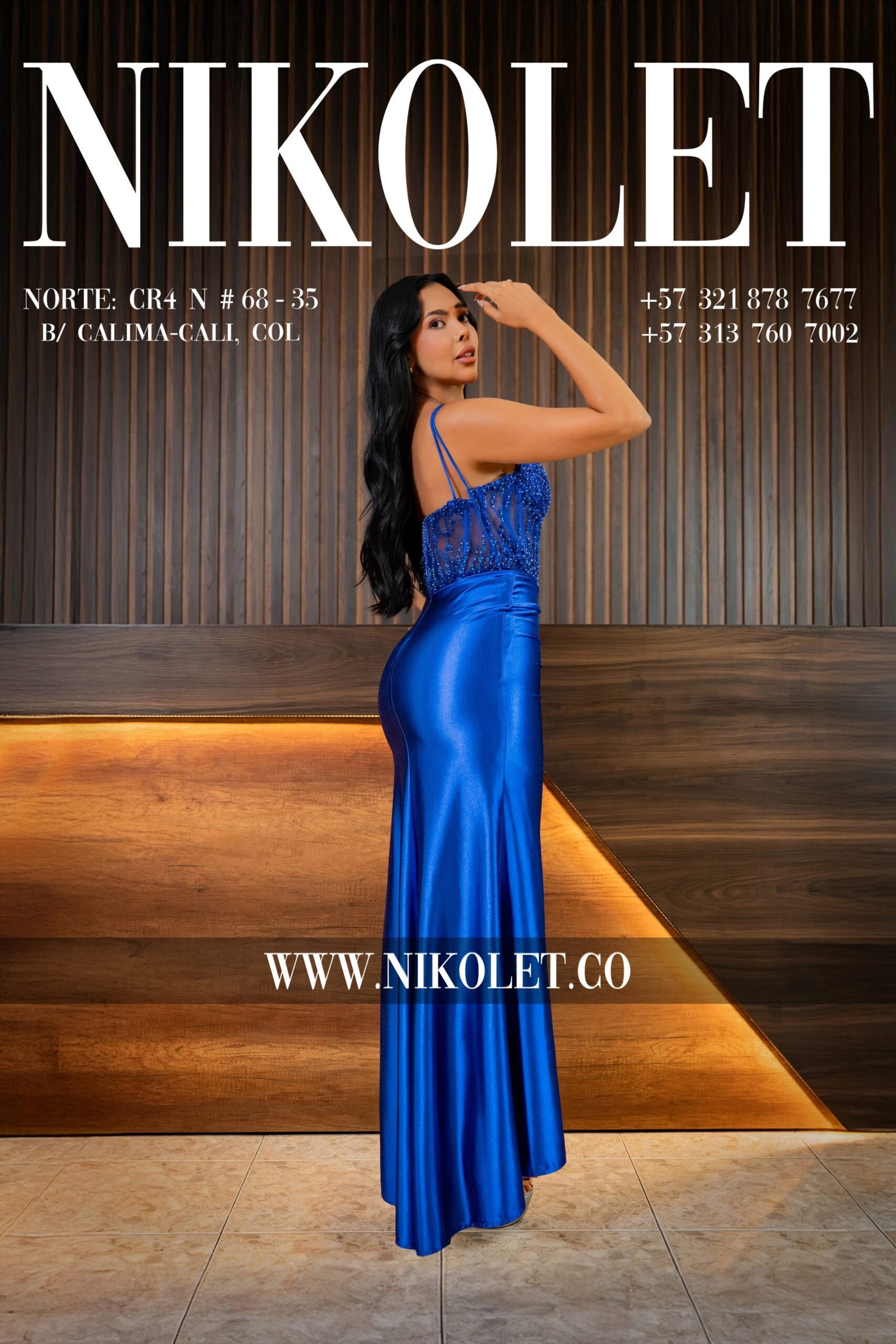Vestido gala - L126