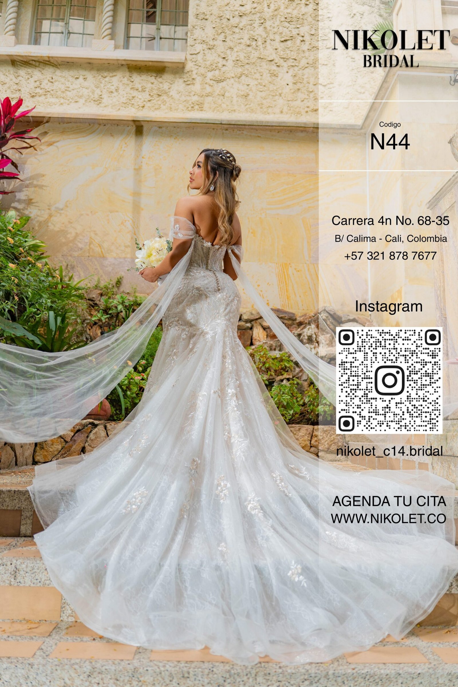 Vestido blanco N44