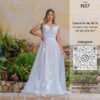 Miniatura de Vestido blanco N57