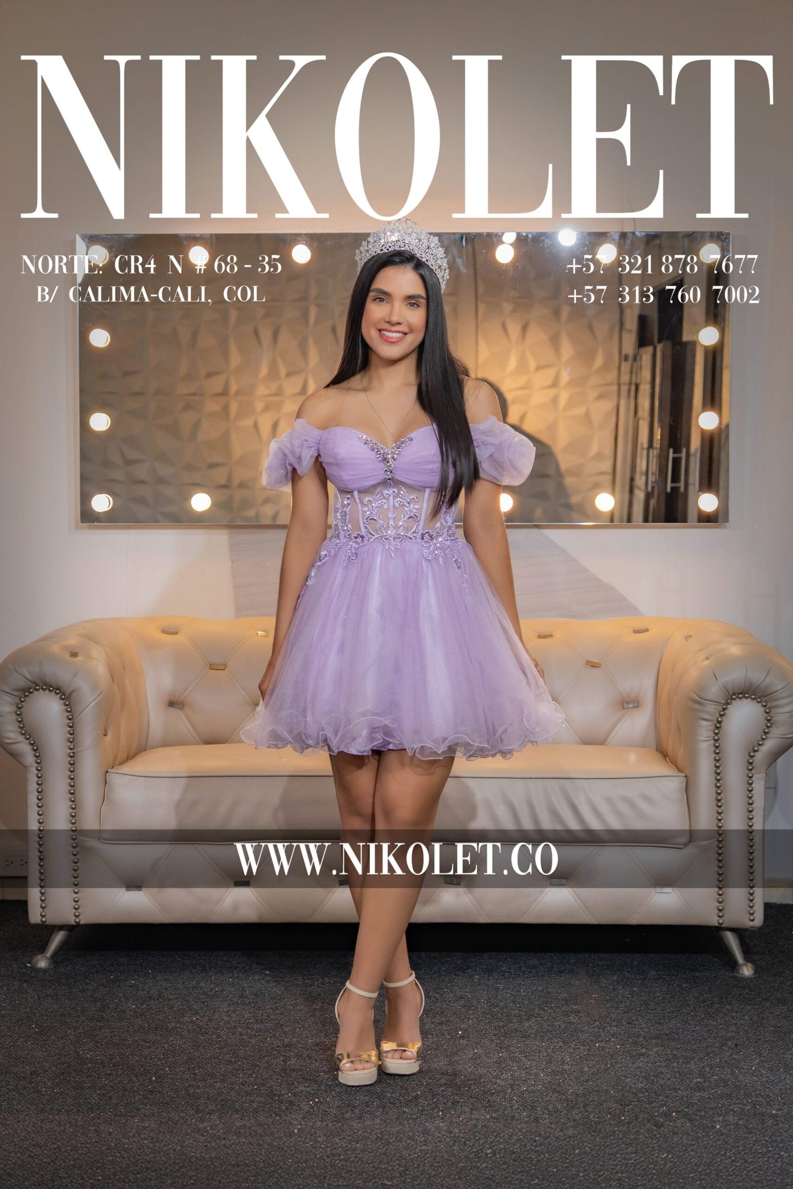 Vestido corto - C111