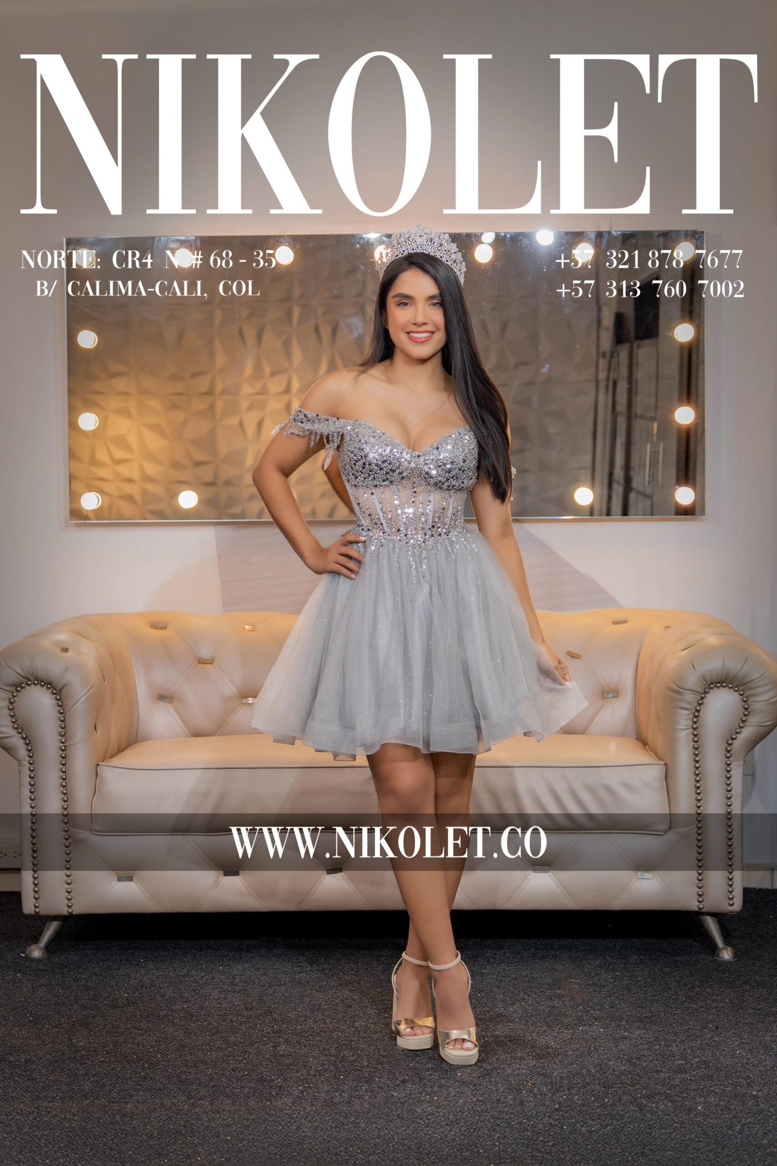 Vestido corto - C131