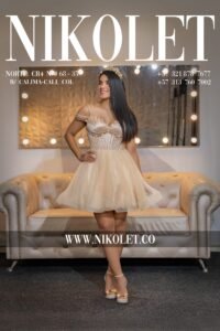 Vestido corto - C135