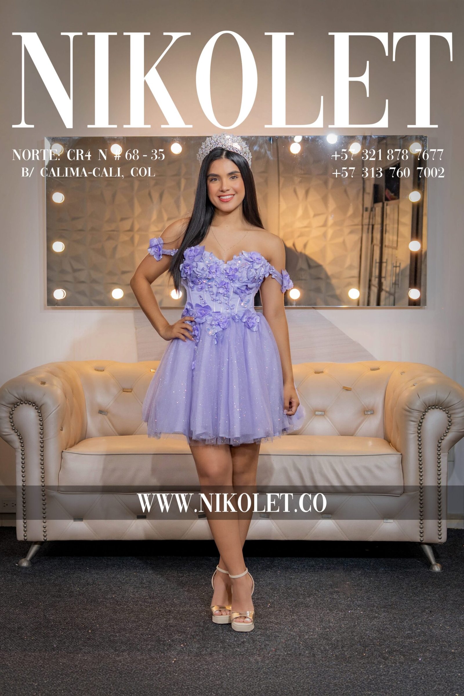 Vestido corto - C087
