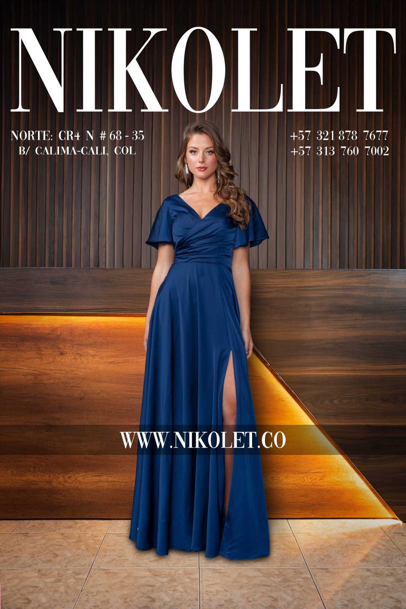 Vestido gala - L147