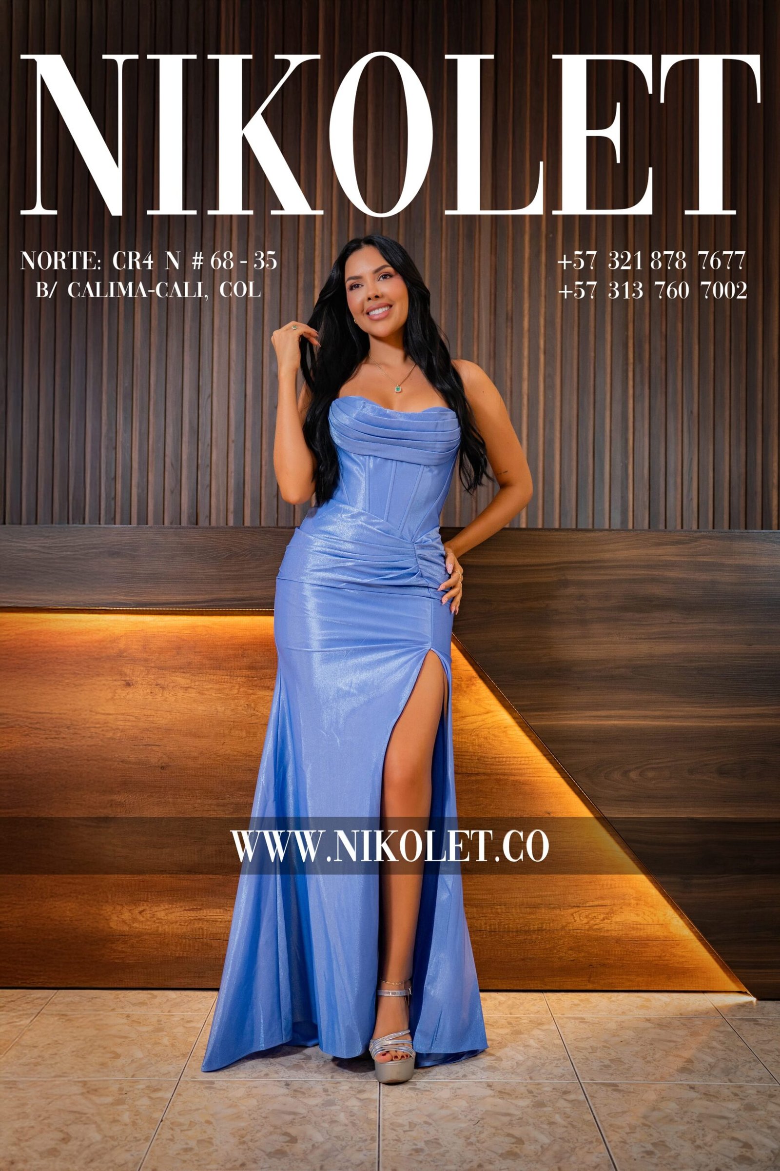 Vestido gala - L150