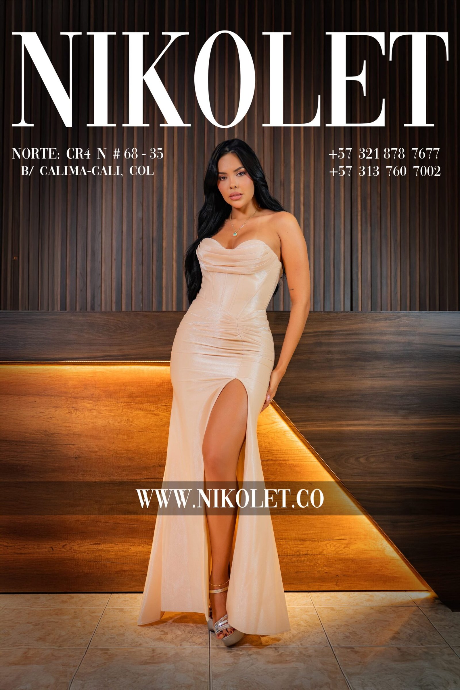 Vestido gala - L150