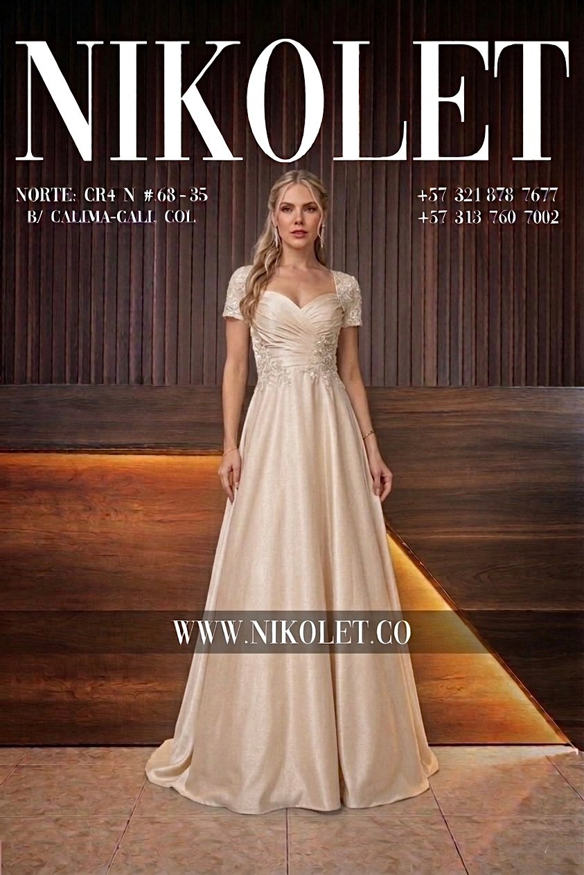 Vestido gala - L153