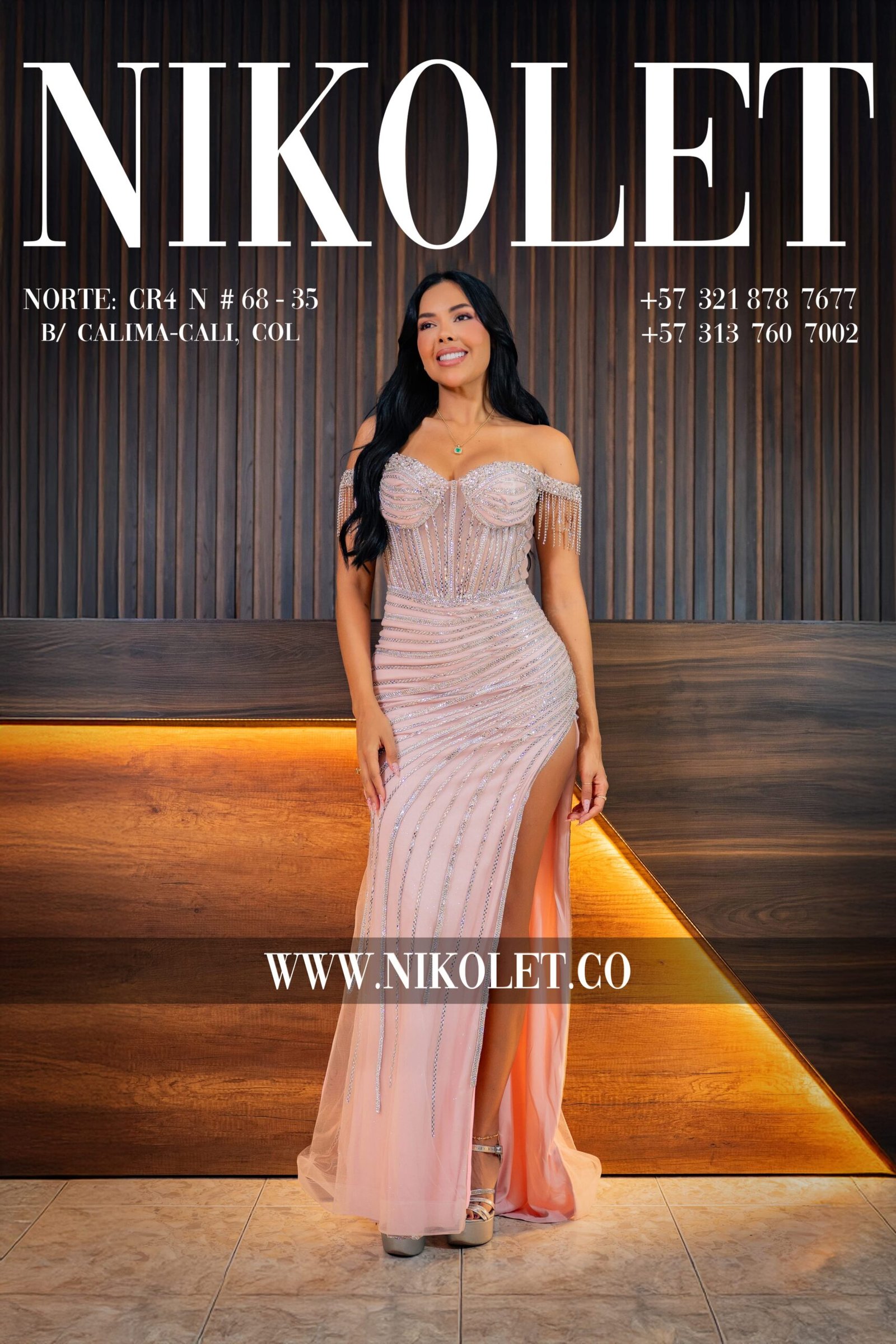 Vestido gala - L157 - Image 4