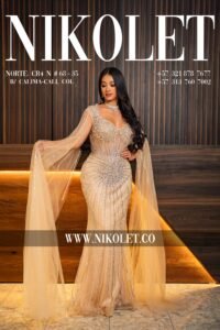 Vestido gala - L159
