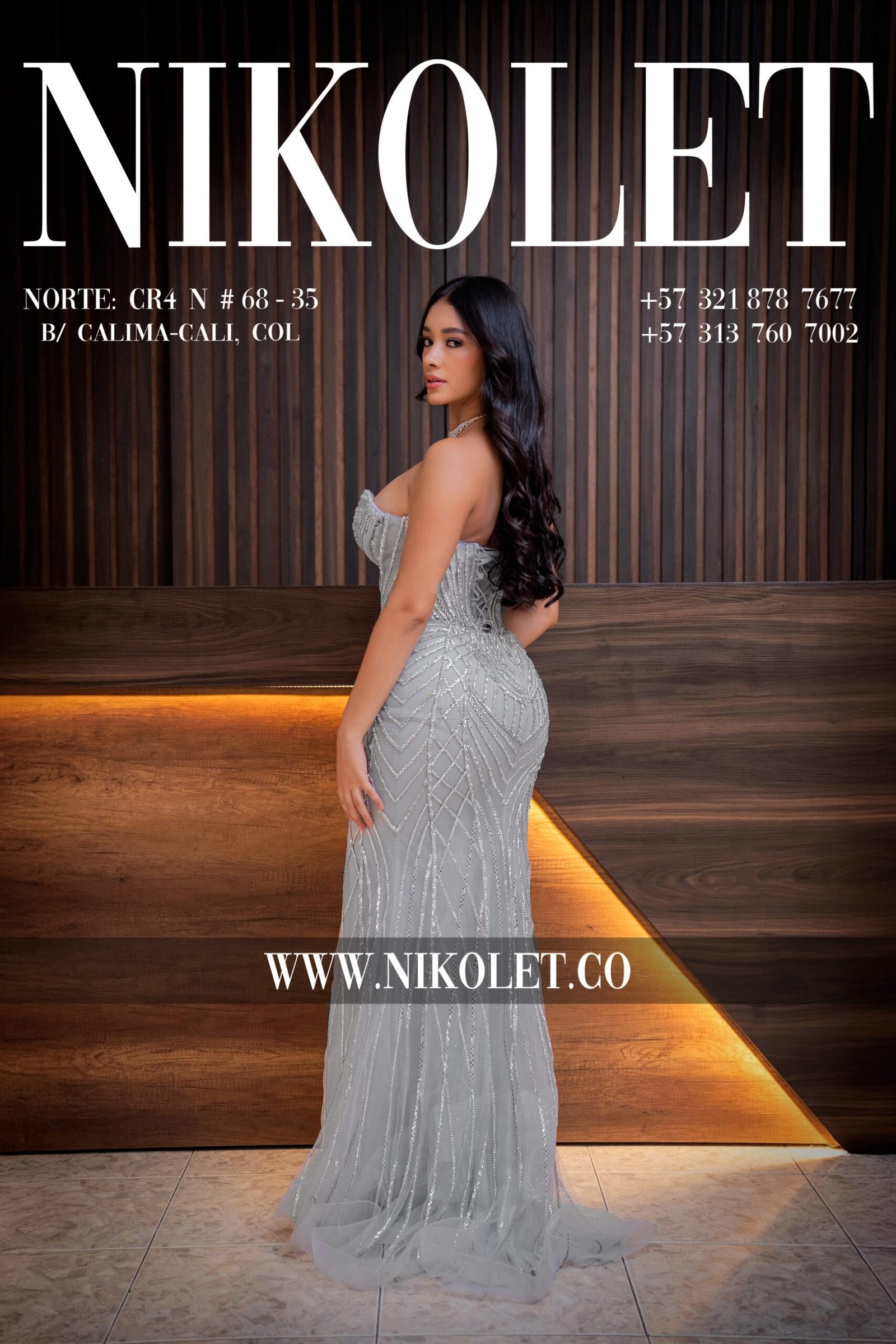 Vestido gala – L160