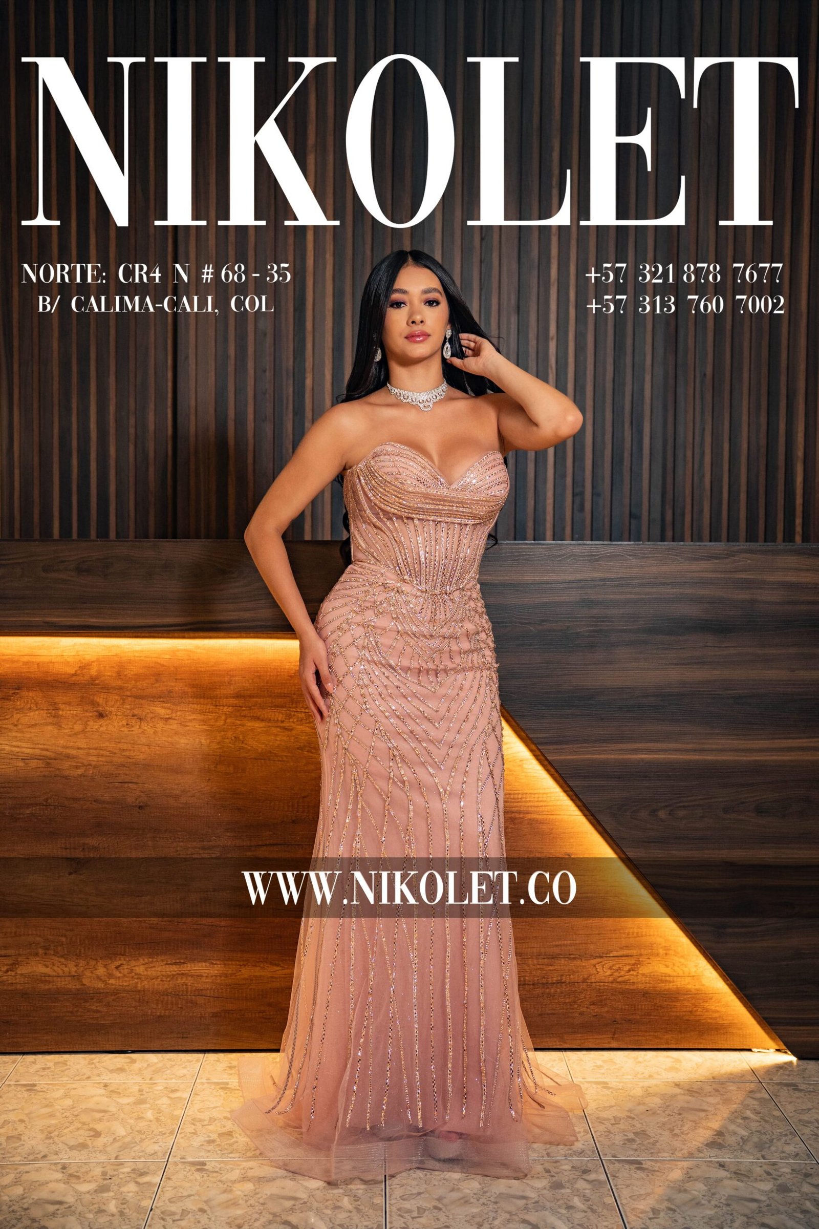 Vestido gala - L160 - Image 3