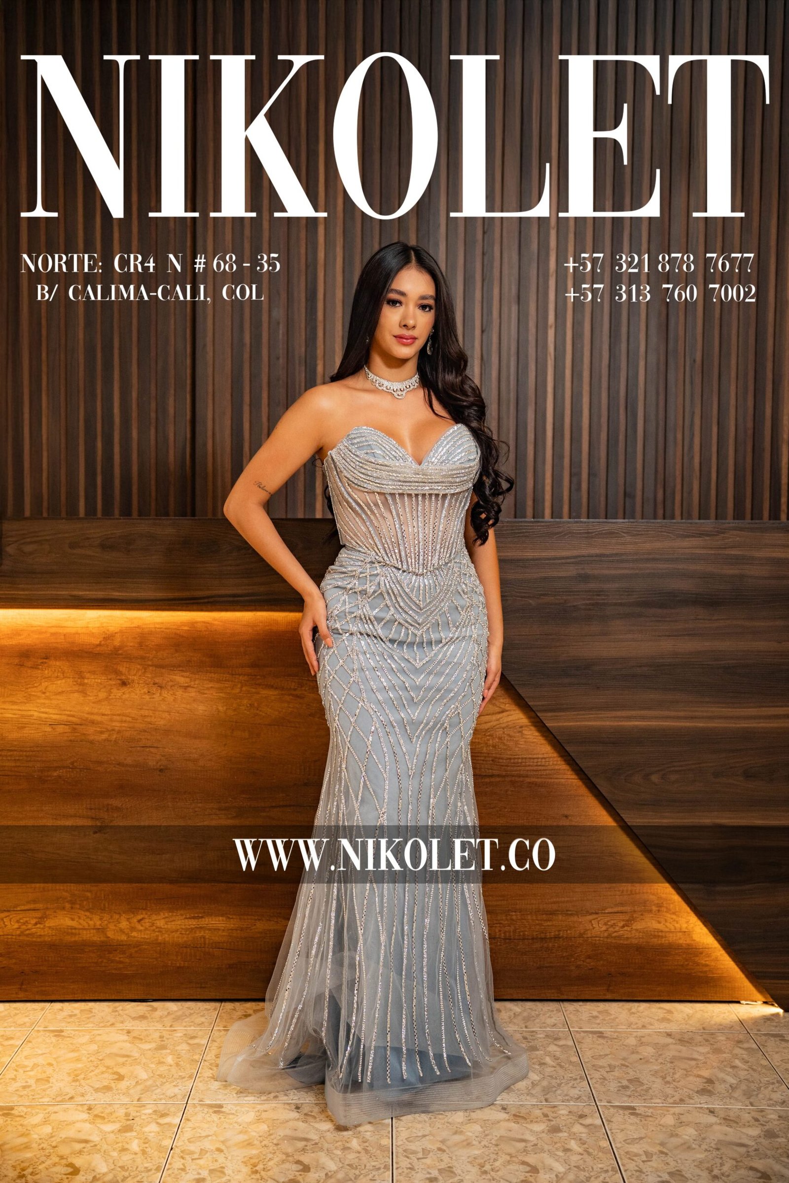Vestido gala - L160 - Image 3