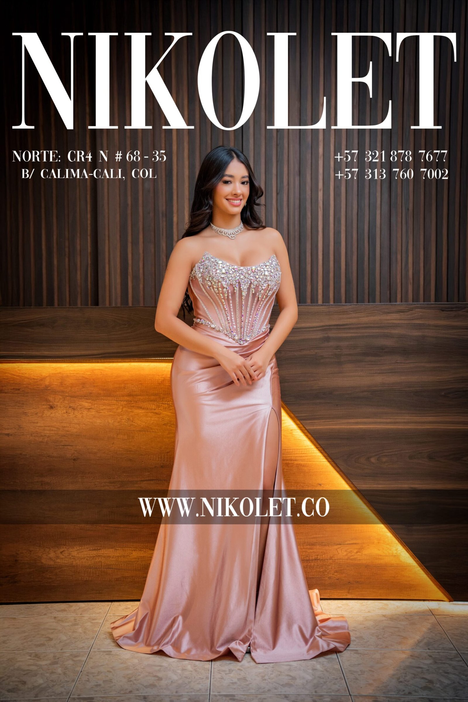 Vestido gala – L161