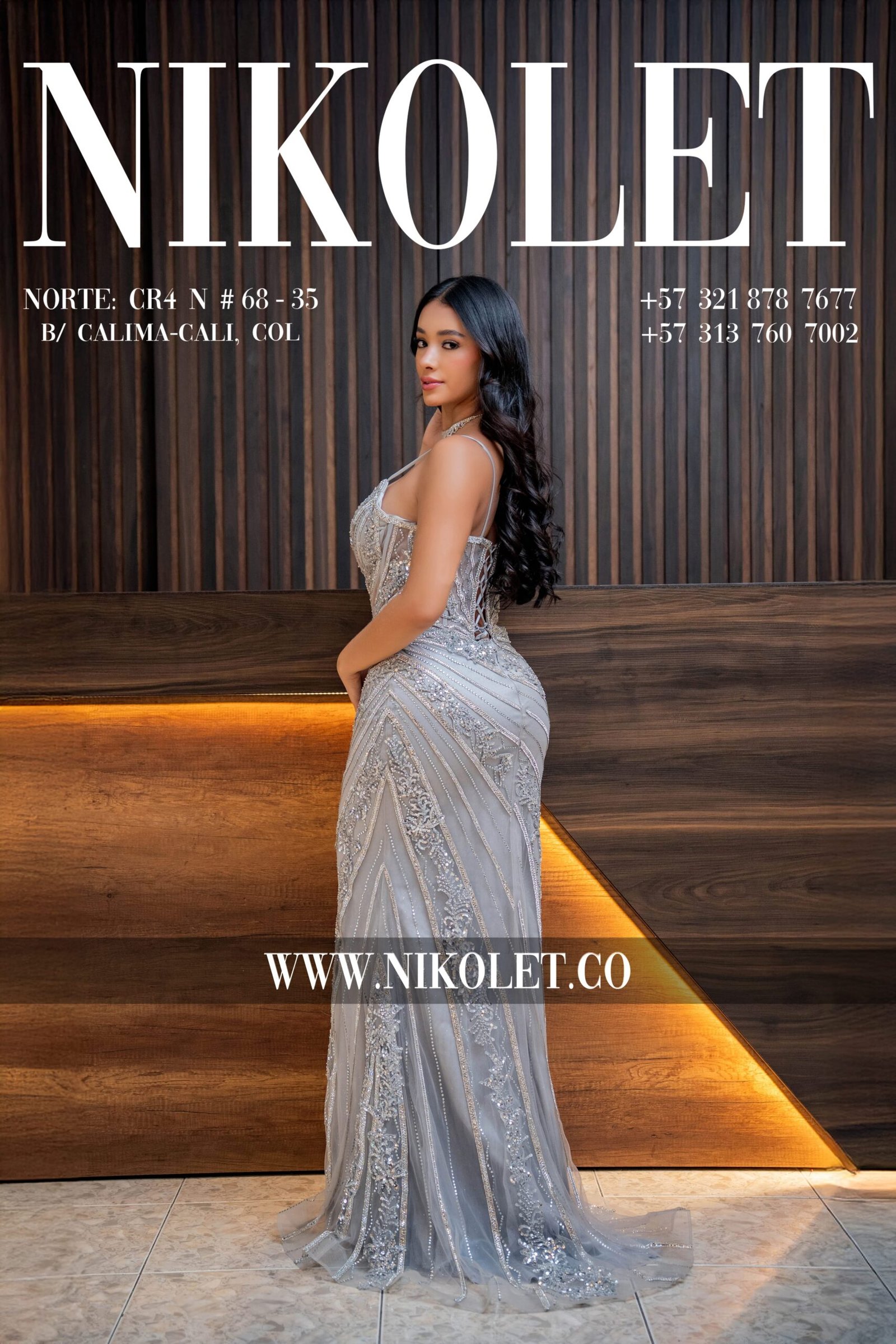 Vestido gala – L162