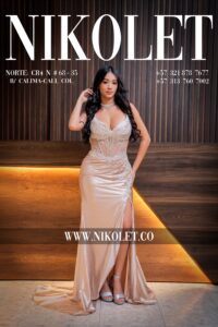 Vestido gala - L163