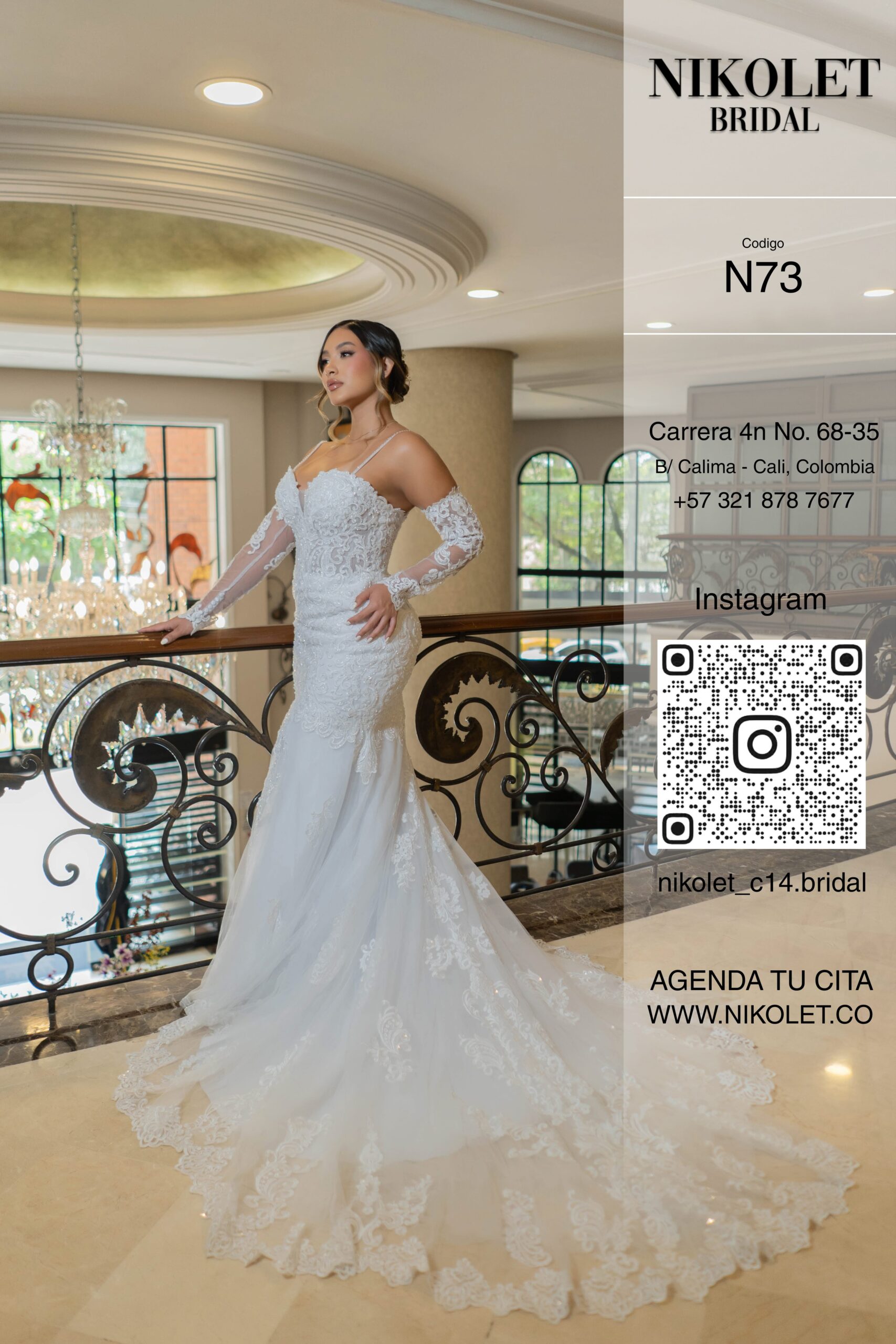Vestido blanco N73