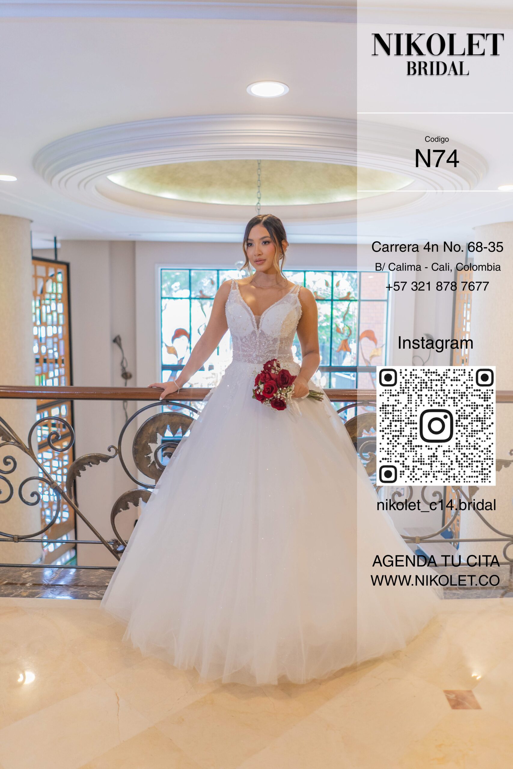 Vestido blanco N74