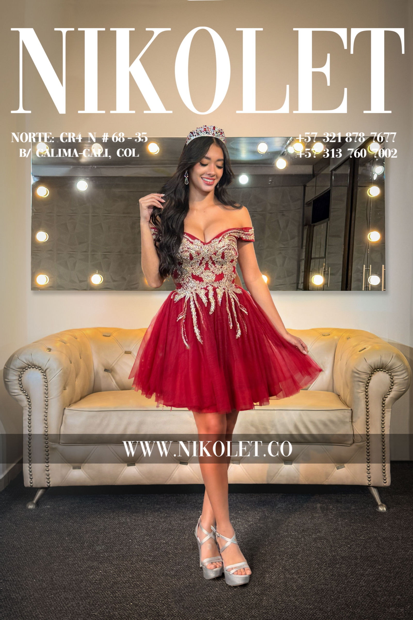 Vestido corto - C07