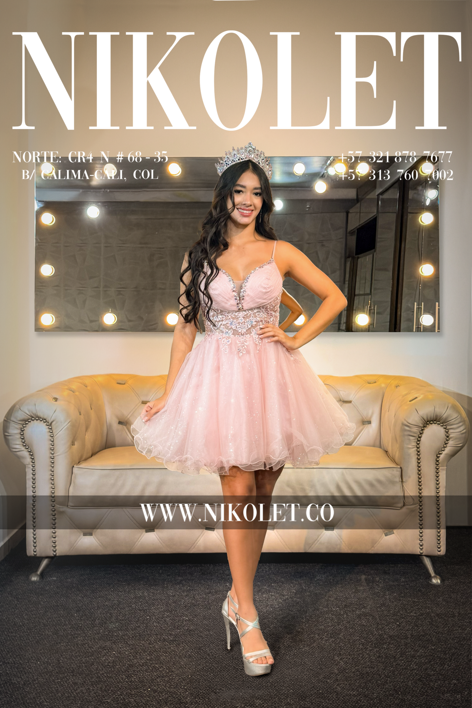 Vestido corto - C139