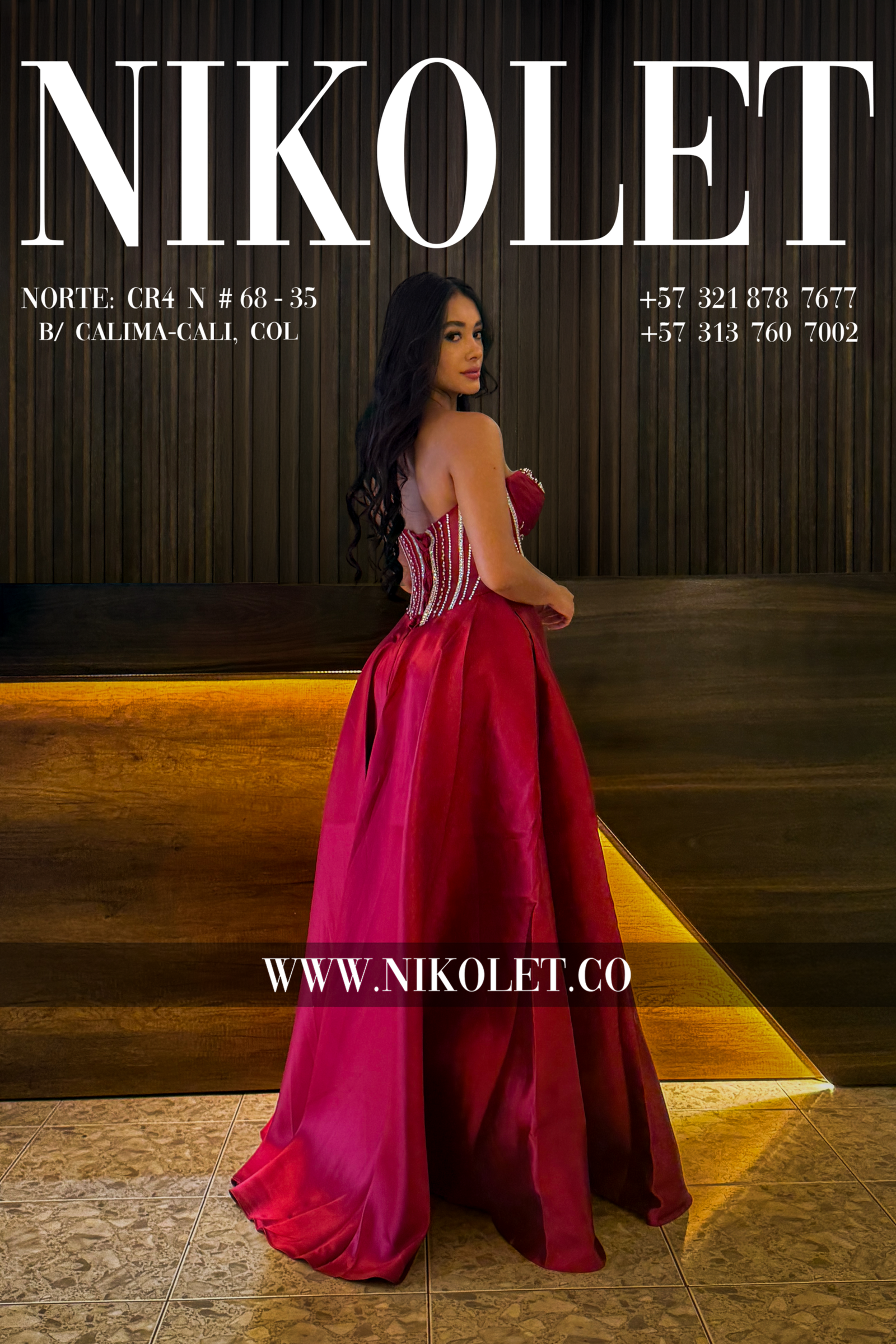 Vestido gala - L164 - Image 3