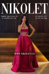 Vestido gala - L164