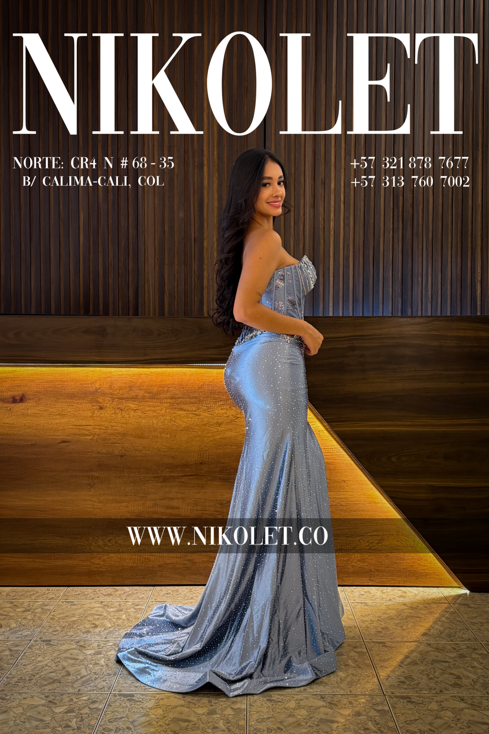 Vestido gala - L165 - Image 3