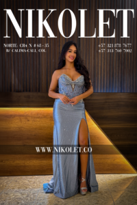 Vestido gala - L165