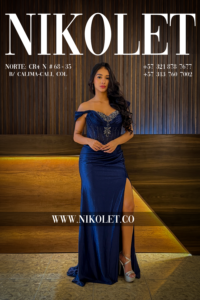 Vestido gala - L167